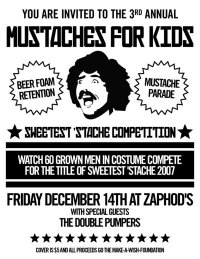 Stache Bash Poster